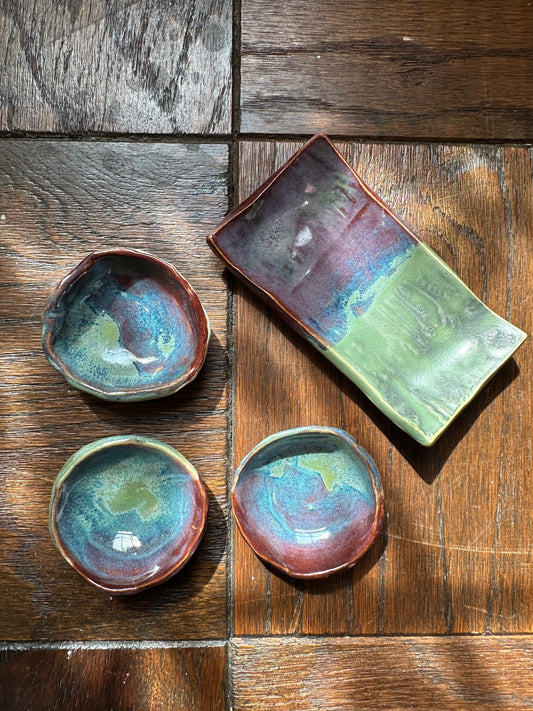 Multi-purpose Set: Small Plate & Bowls