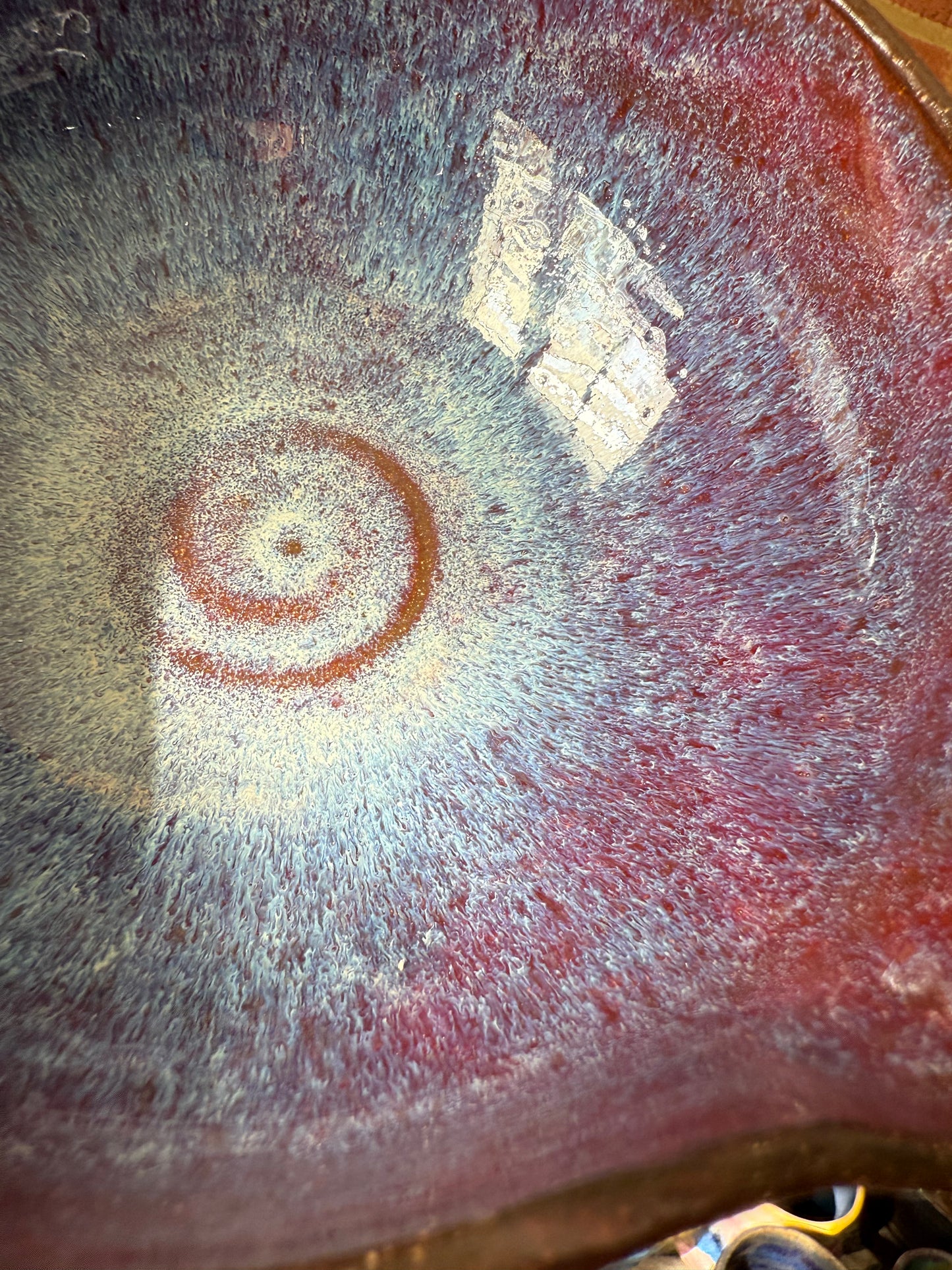 Amethyst Glow Bowl with Spout