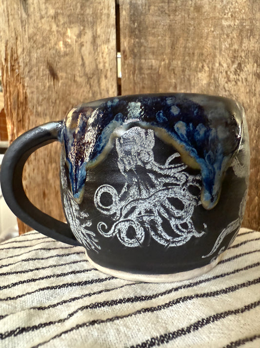 Inky Octopus' Depths Mug