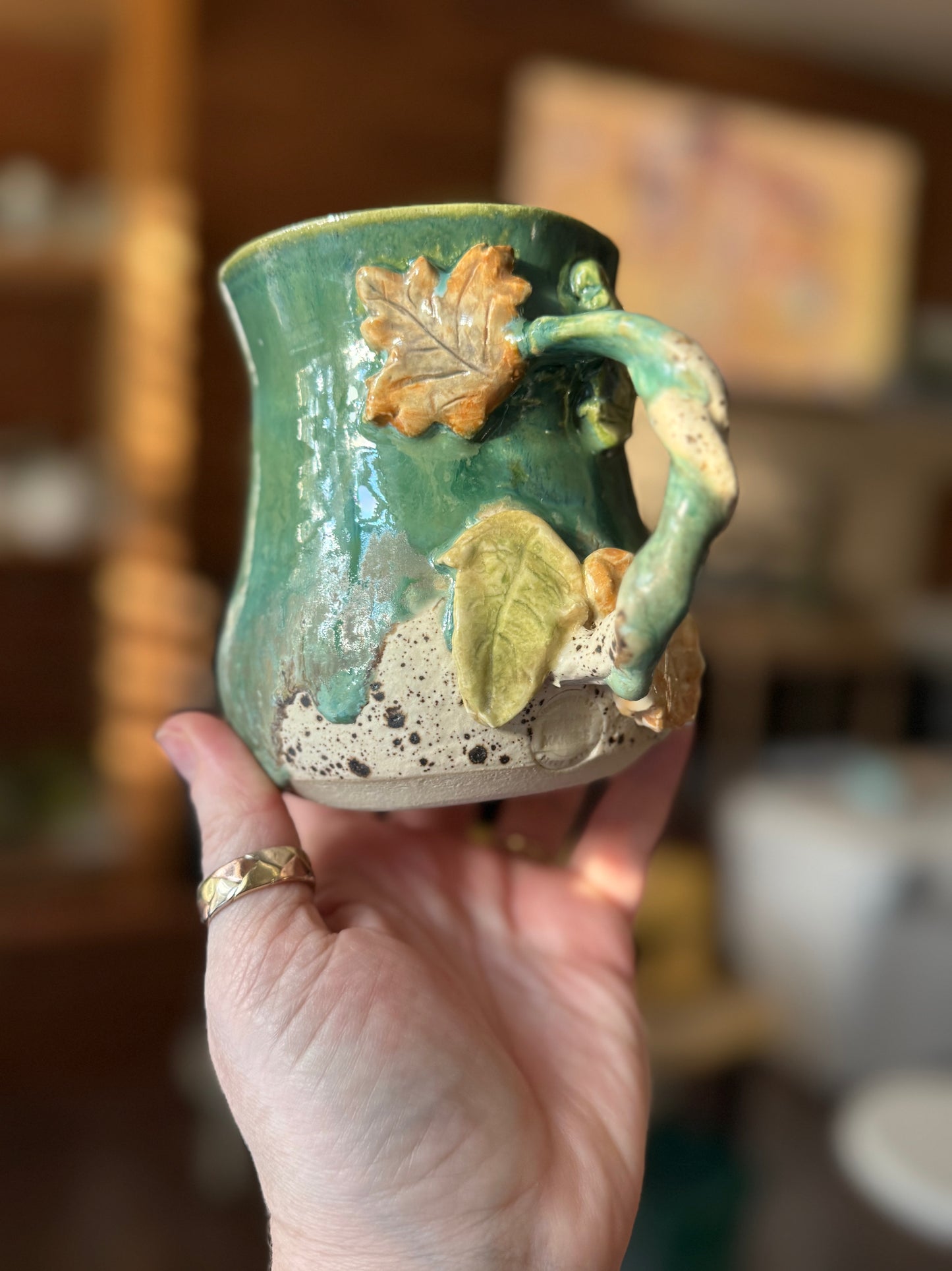 Falling Leaf Mug