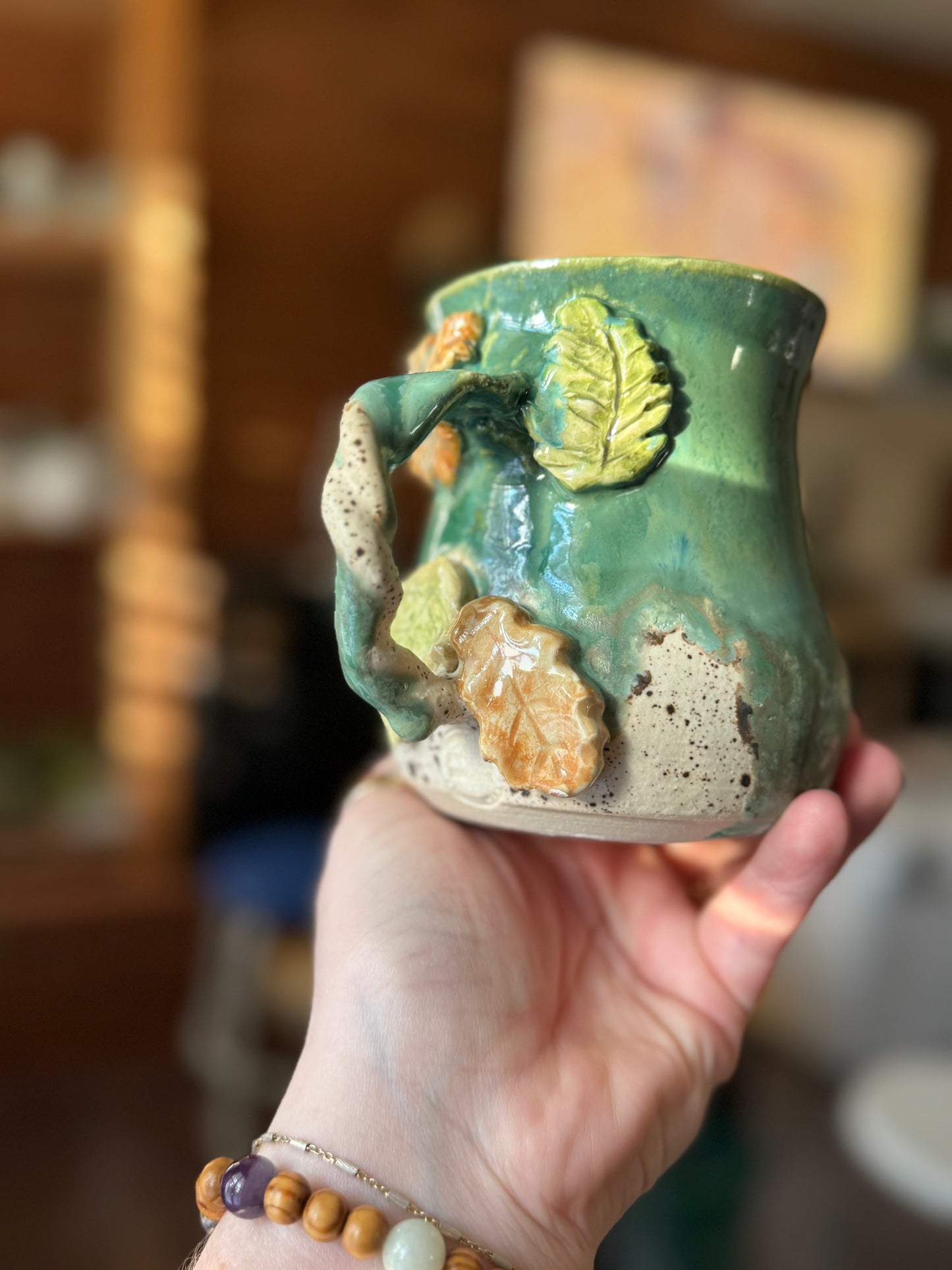 Falling Leaf Mug