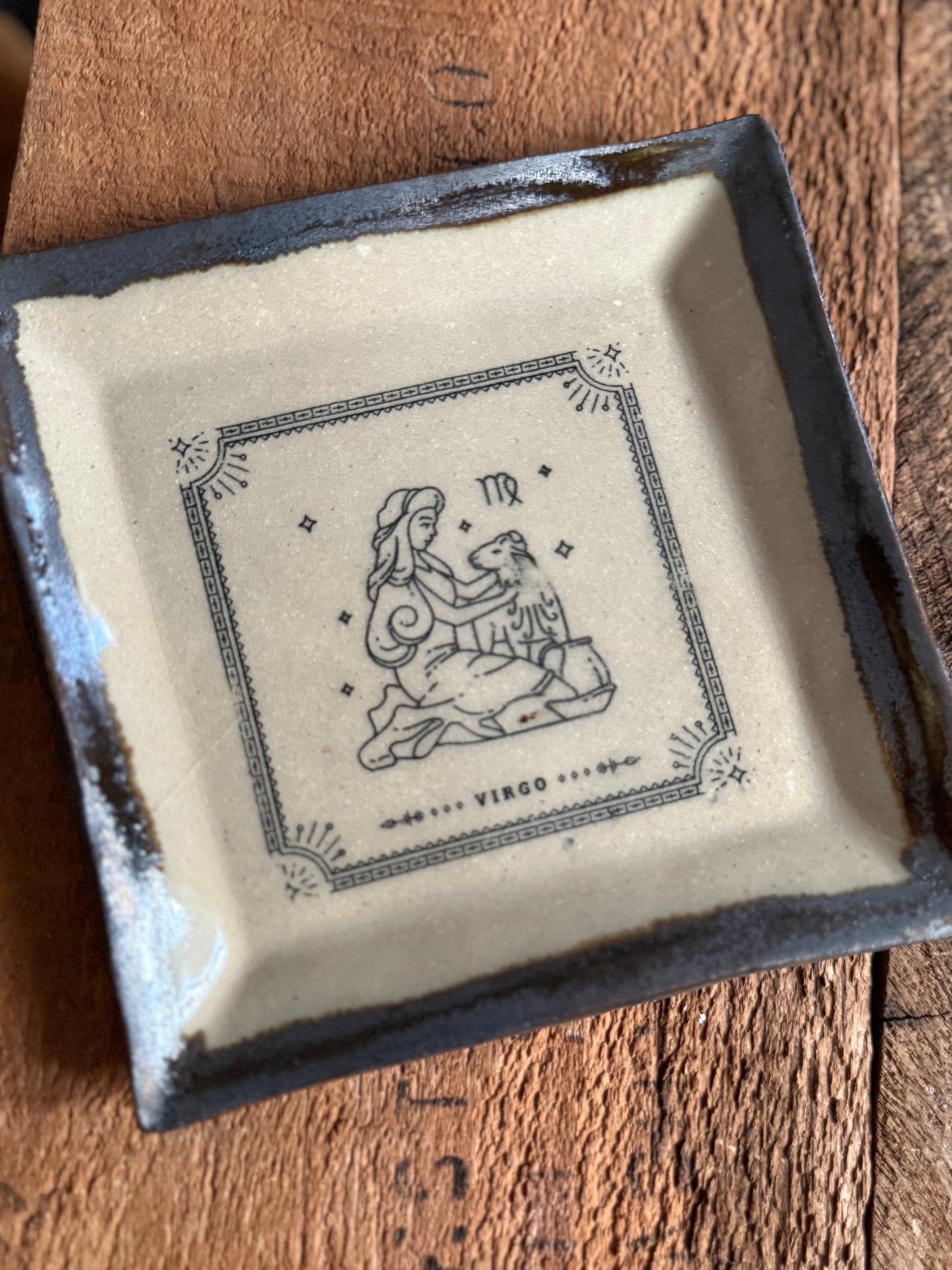 Zodiac Bronzed Plates