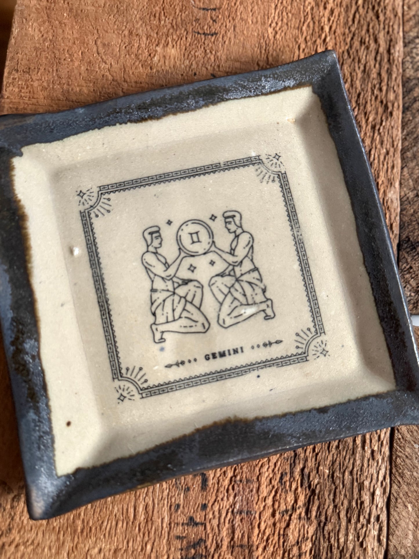 Zodiac Bronzed Plates