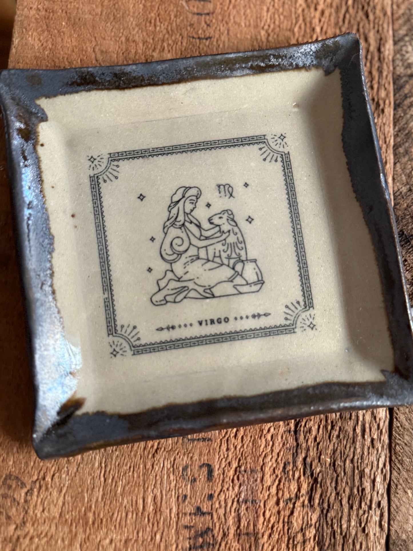 Zodiac Bronzed Plates