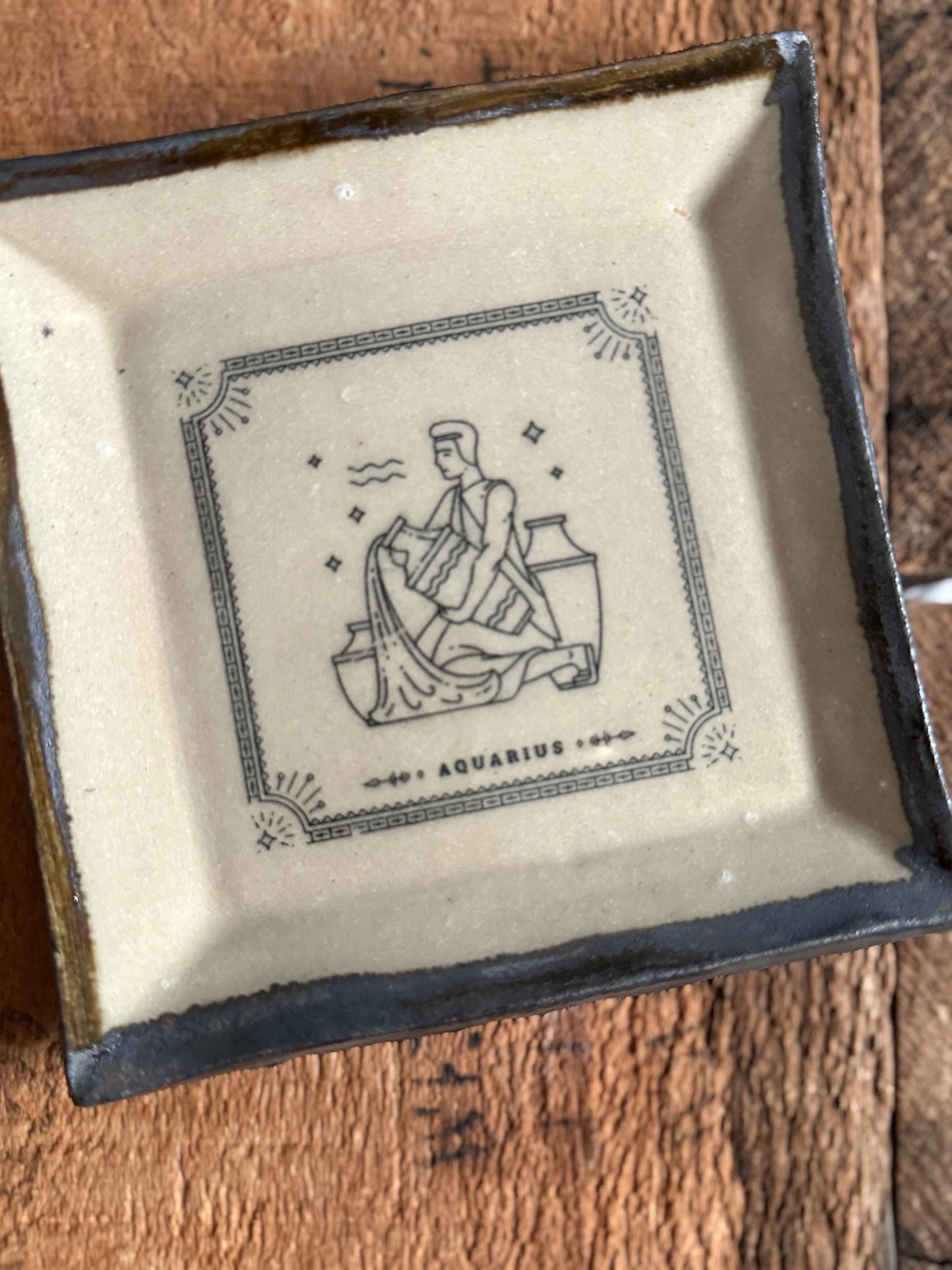 Zodiac Bronzed Plates