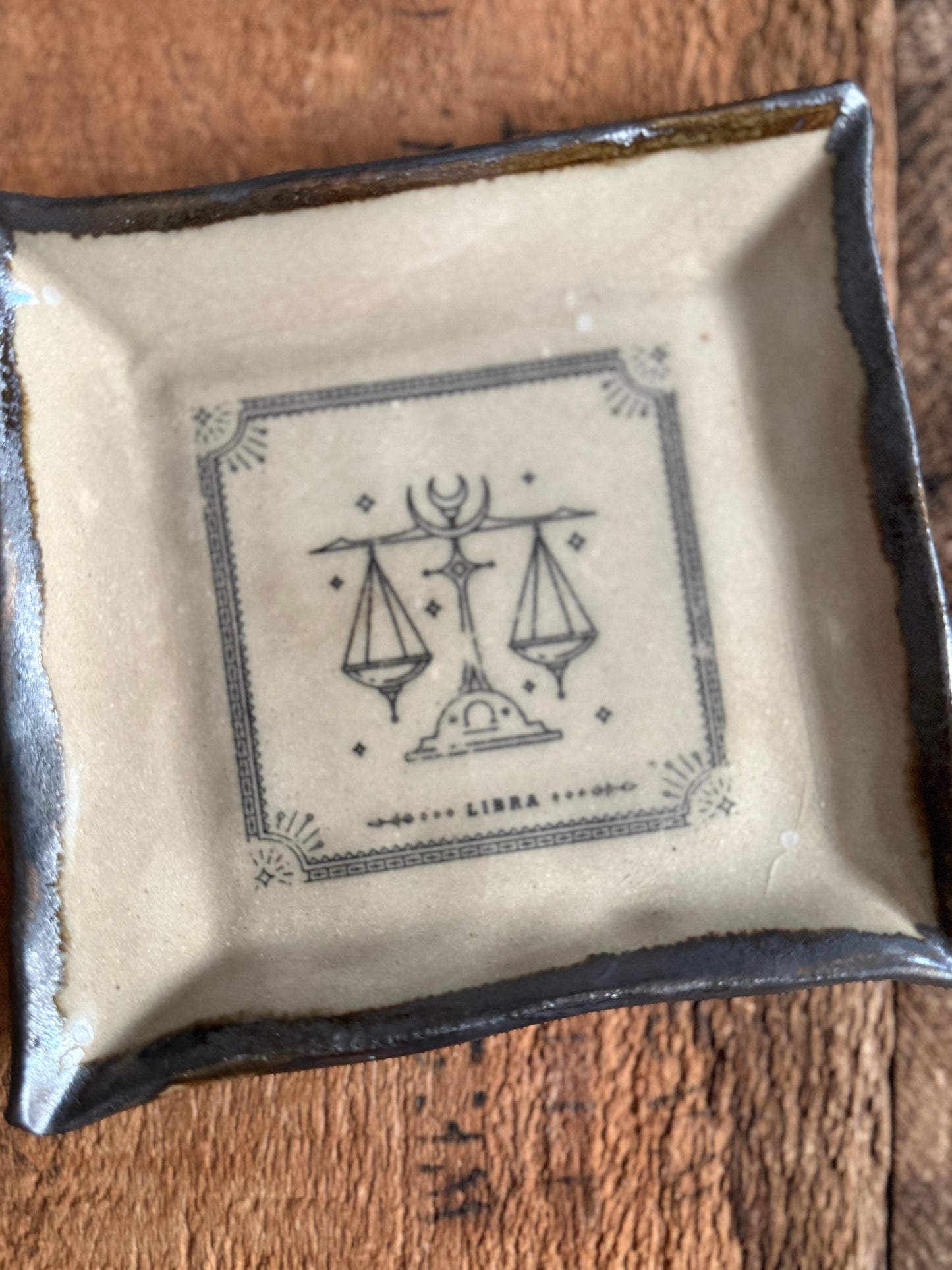 Zodiac Bronzed Plates