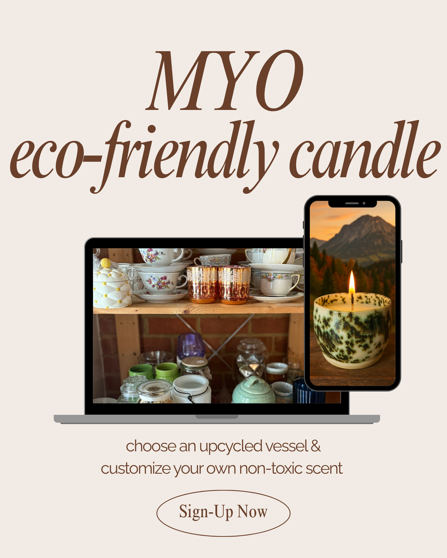Workshop: MYO Candle (eco-friendly & non-toxic)