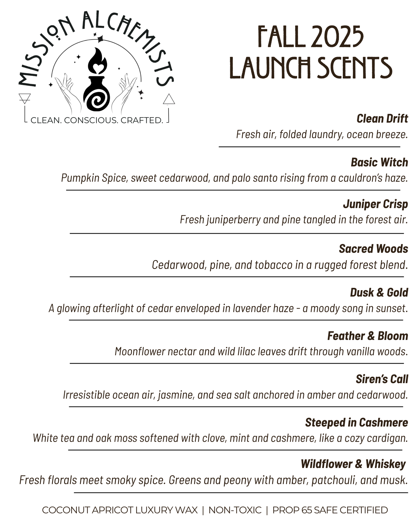 Wildflower & Whiskey Candles