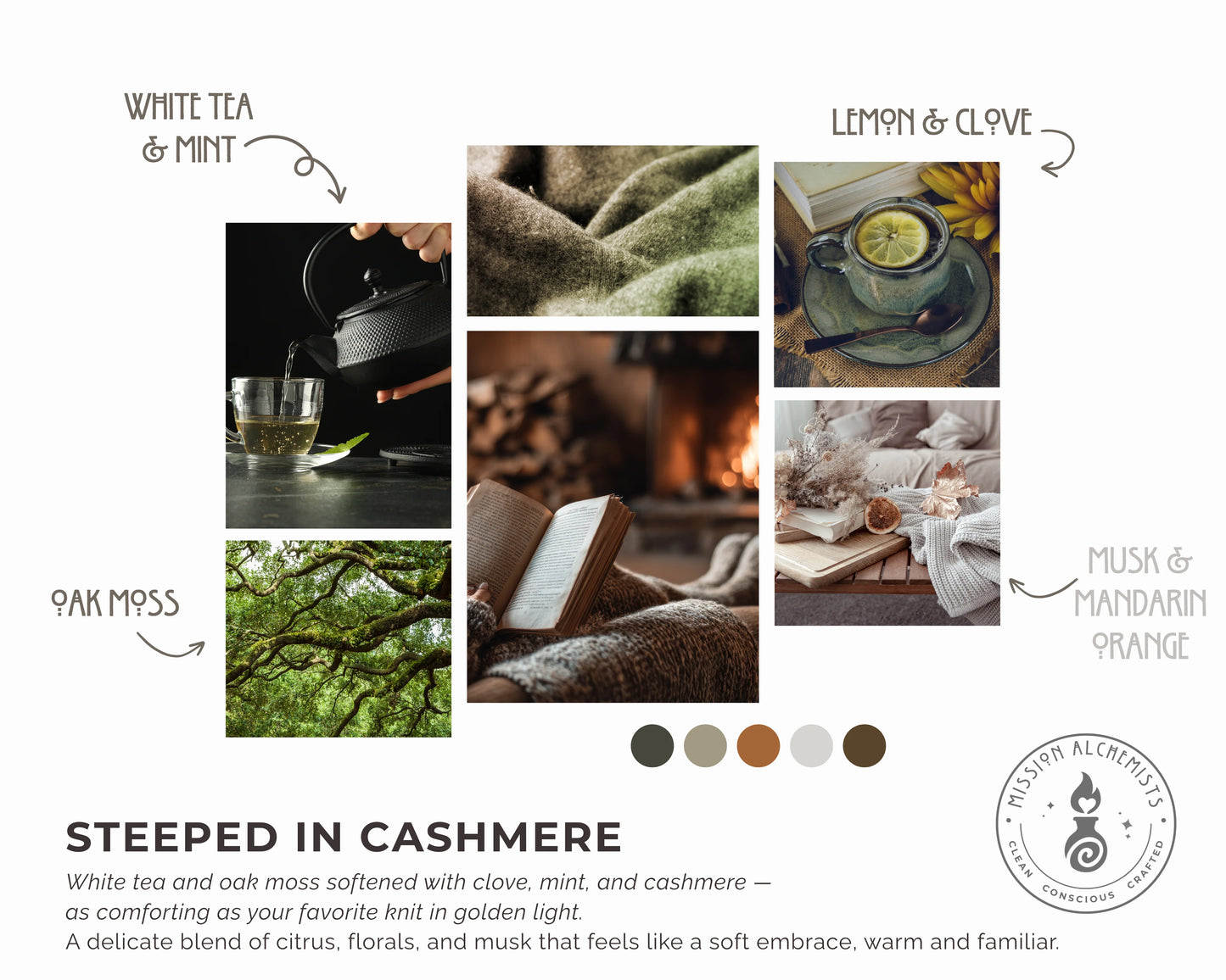 Steeped in Cashmere Candles