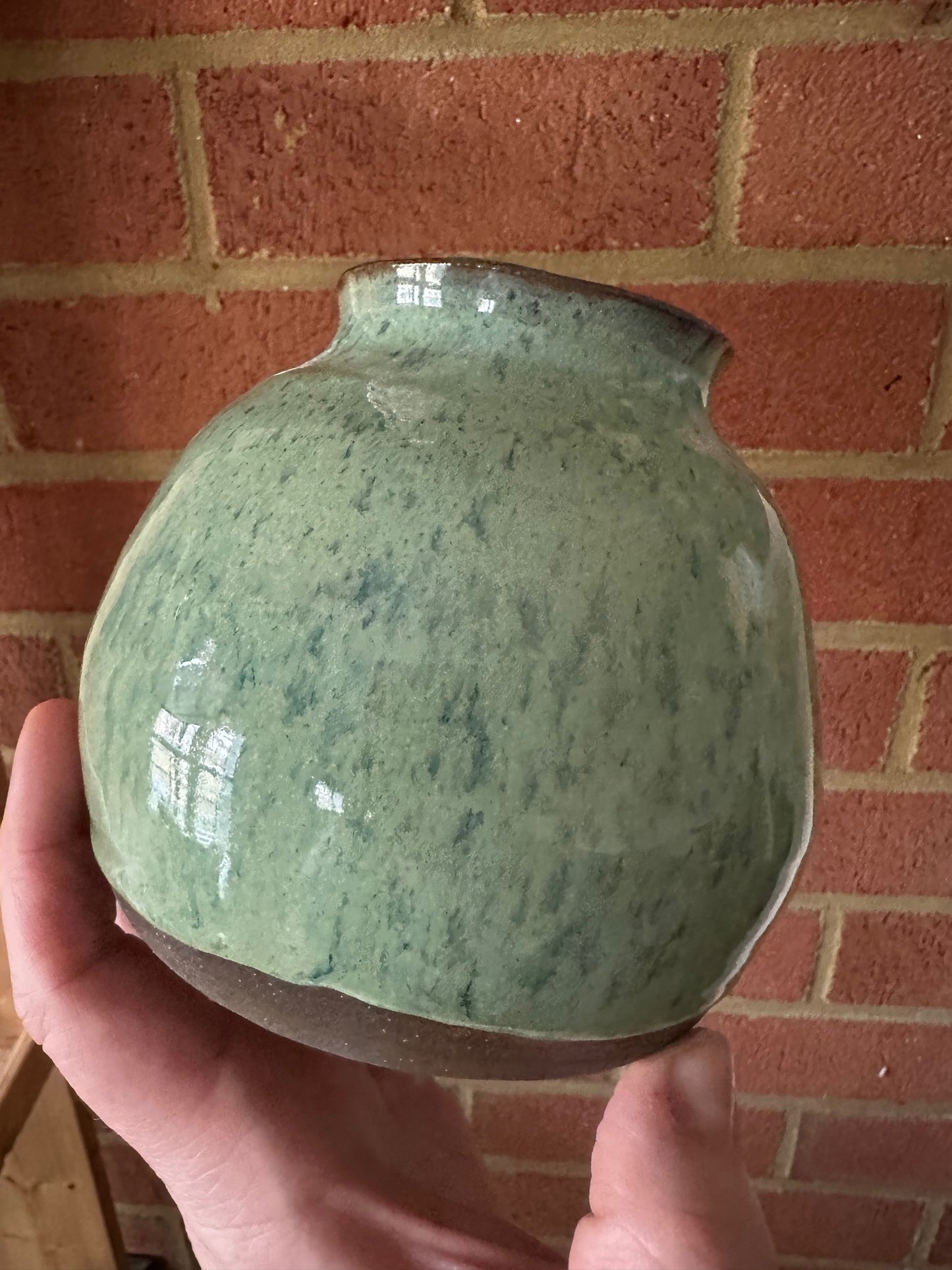 Misty Meadow Big Belly Vase