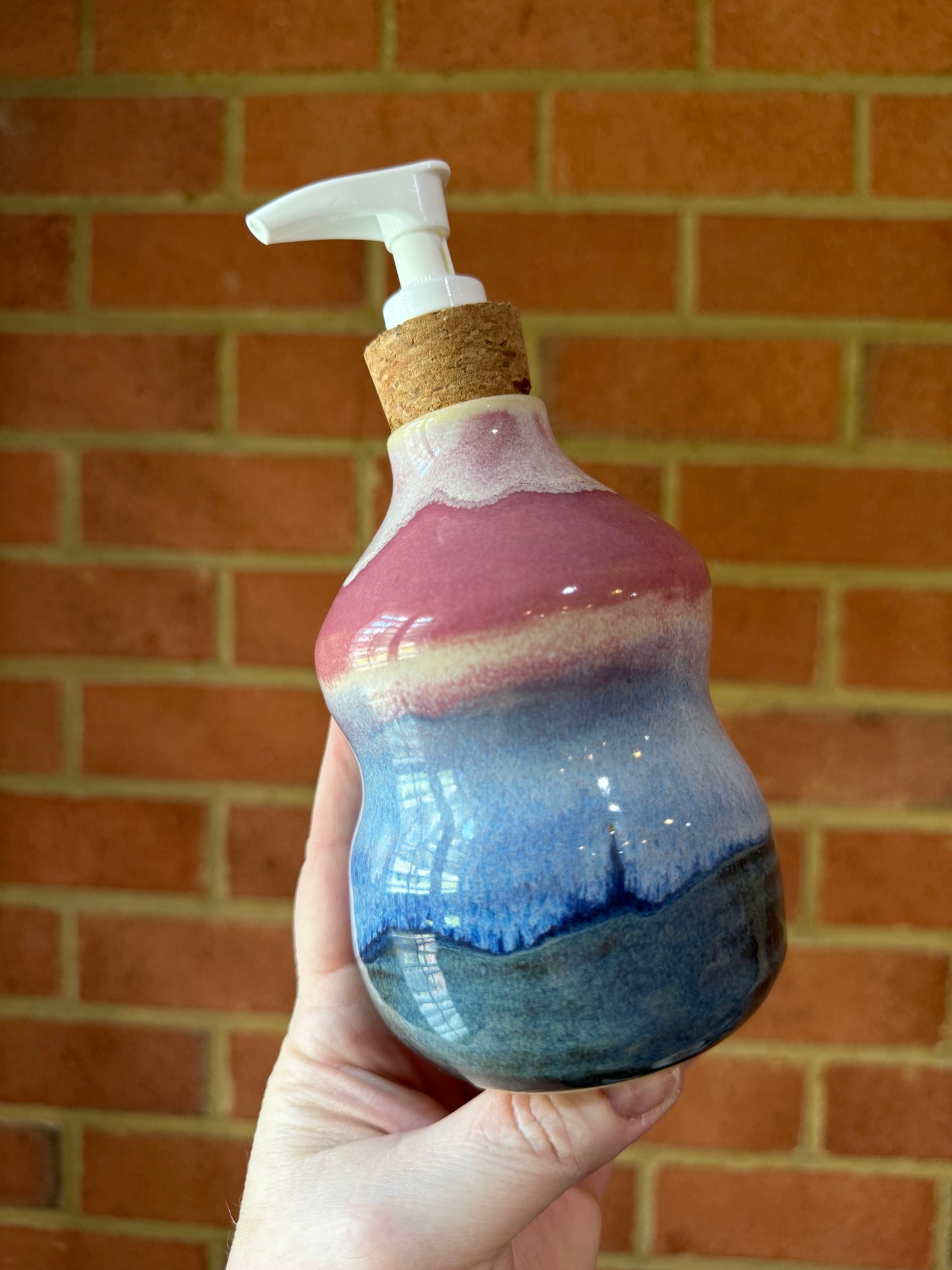 Cotton Candy Skies Bubble Bottle Duo or Vases