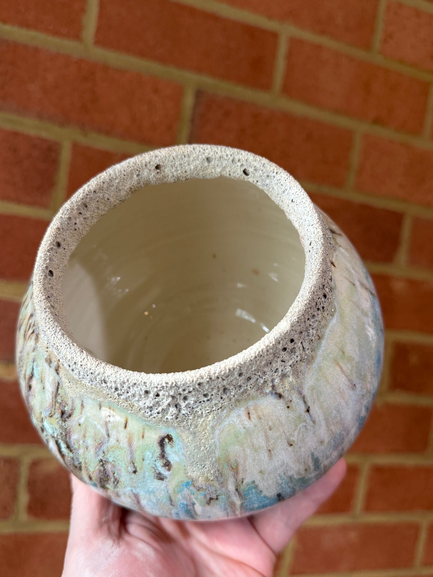 Drippy Moon Jar