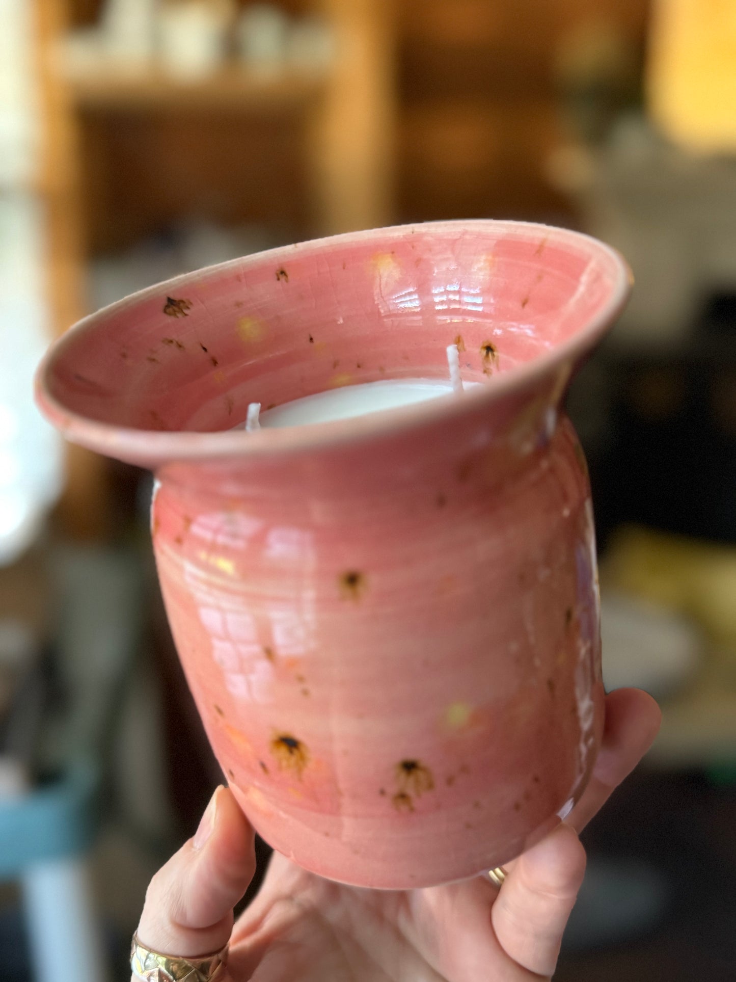 Feather & Bloom Candles