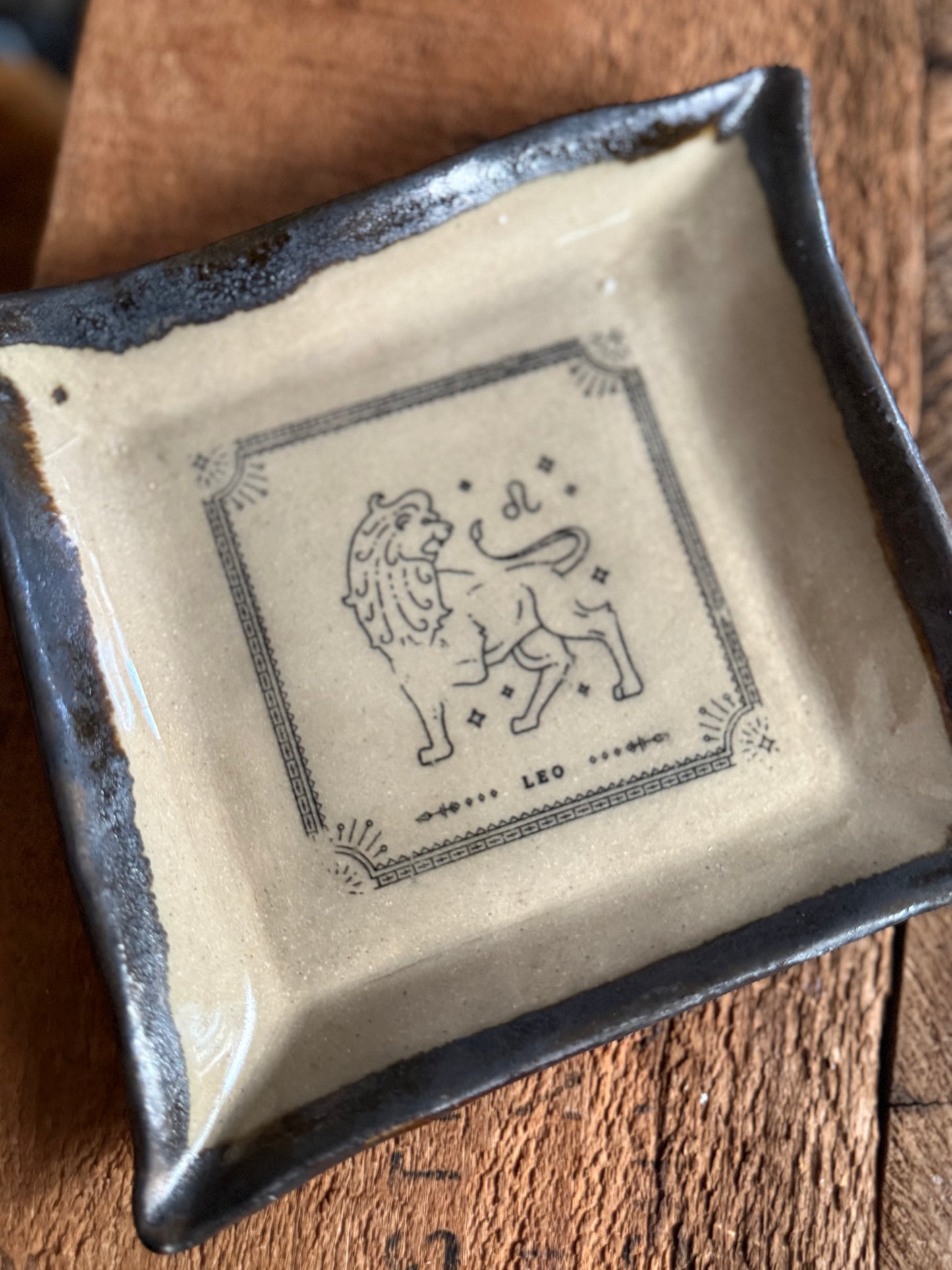 Zodiac Bronzed Plates