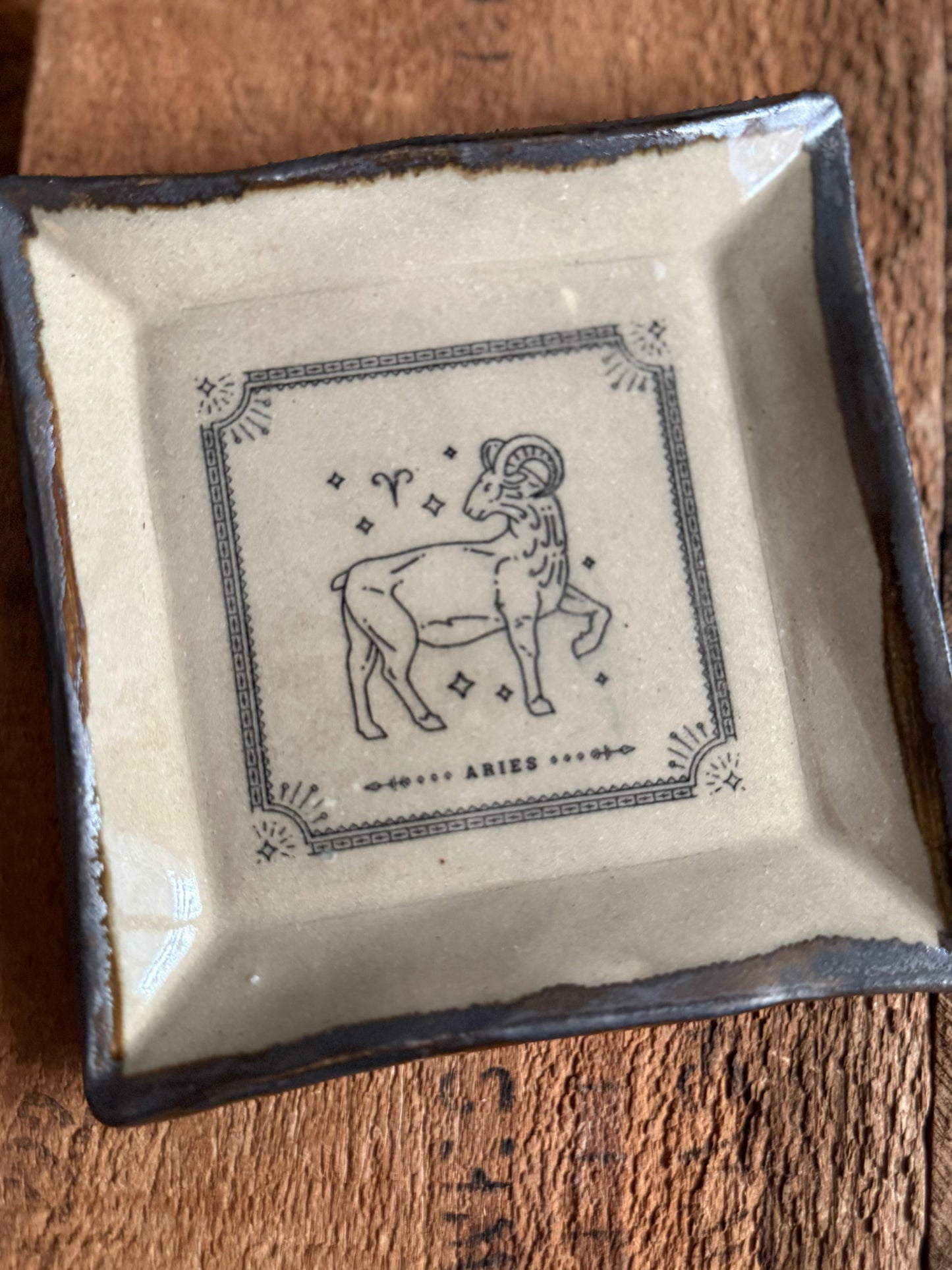 Zodiac Bronzed Plates