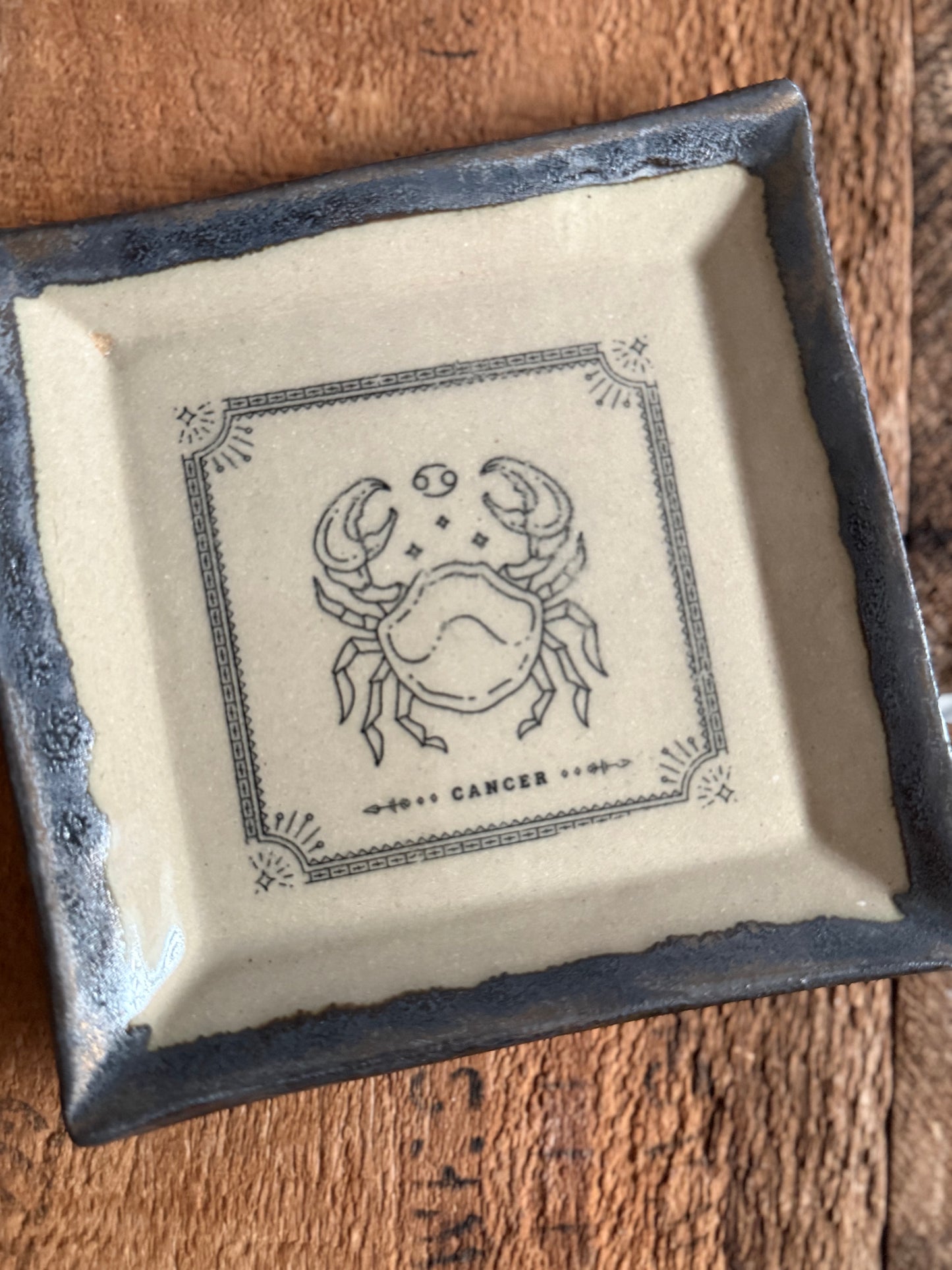 Zodiac Bronzed Plates