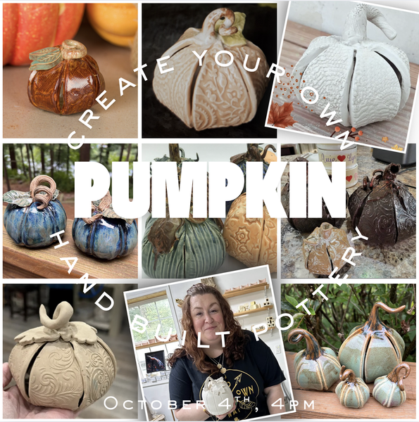 Workshop: MYO Ceramic Pumpkin