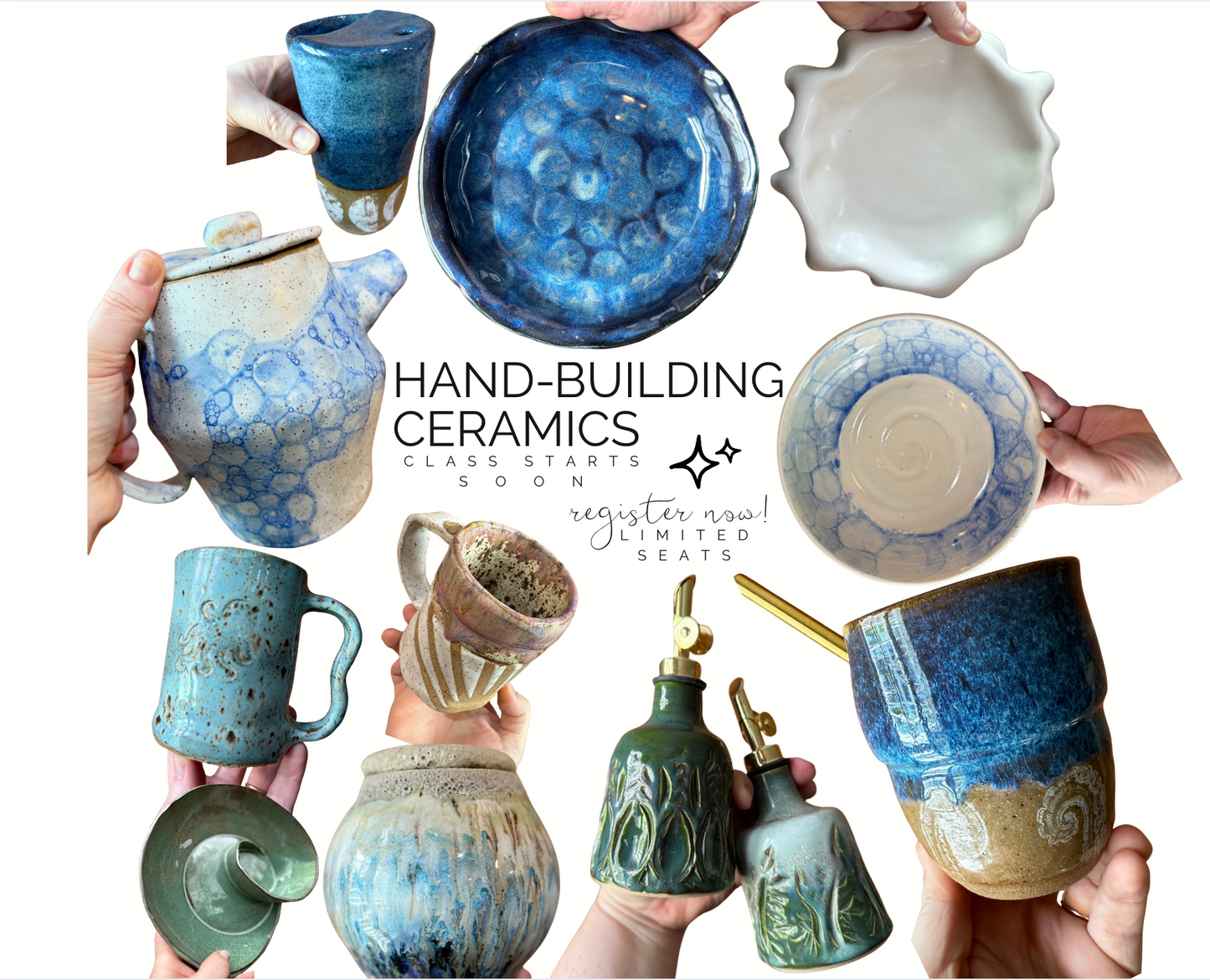 Hand Building: 4 Week Class