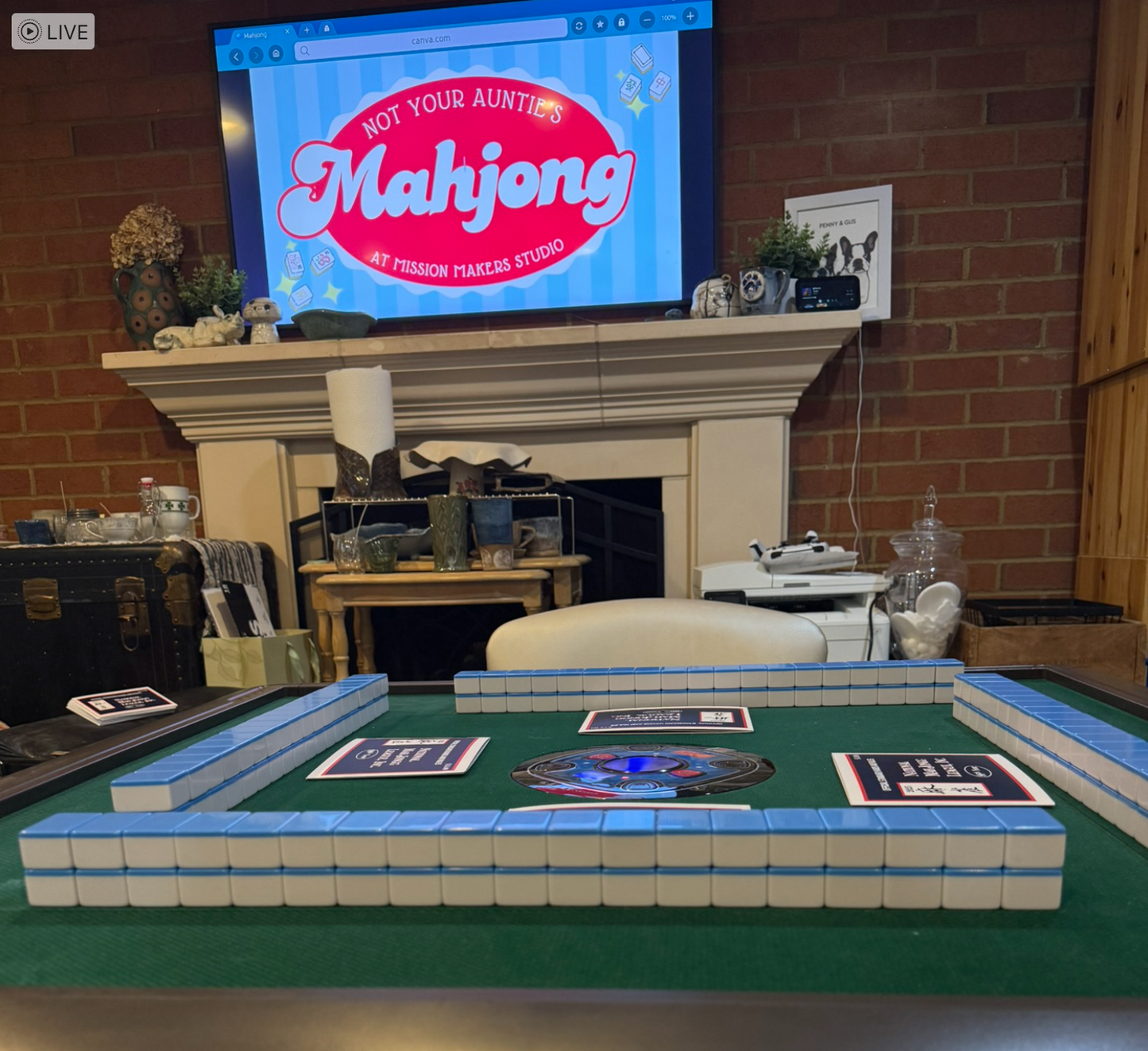 Mahjong at Mission Makers