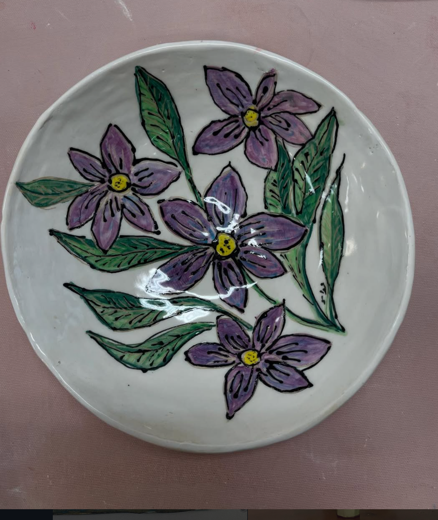Workshop: Painted Plates with Nida