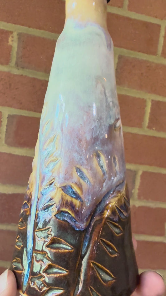 Luminous Lavender Haze Soap Bottle or Vase