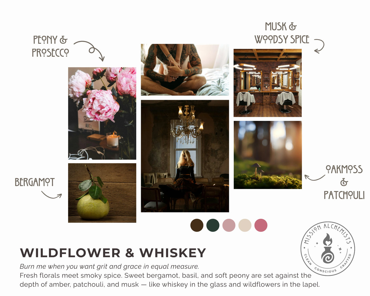 Wildflower & Whiskey Candles